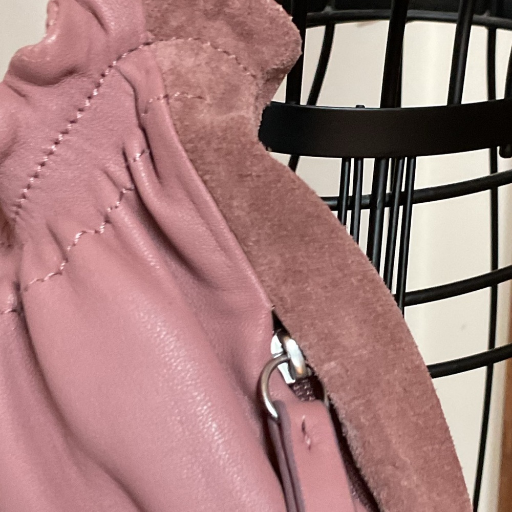 Lucky Brand Alva Hobo Shoulder Bag- Dusky Pink - Picture 3 of 7